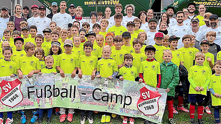 Das Fußballcamp das SV Kumhausen fand zum 16. Mal statt.