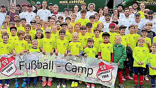 Das Fu&szlig;ballcamp das SV Kumhausen fand zum 16. Mal statt.