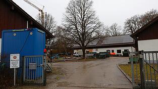 Das Wasserwerk ist seit Ende 2024 eine Baustelle, voraussichtlich Mitte 2027 soll die Sanierung abgeschlossen sein.