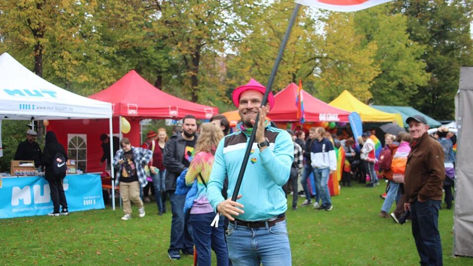In Landshut fand am Samstag der Christopher Street Day statt.