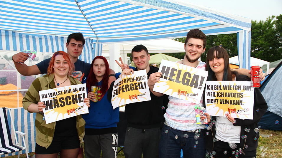 Die Besucher des Pfingst-Open-Airs waren drei Tage lang in Feierlaune. (Foto: David Voltz) Die Besucher des Pfingst-Open-Airs waren drei Tage lang in Feierlaune. (Foto: David Voltz)