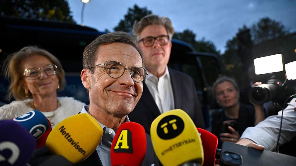 Das Bündnis des schwedischen Ministerpräsidenten Ulf Kristersson unterlag bei der Wahl. (Archivbild) Das Bündnis des schwedischen Ministerpräsidenten Ulf Kristersson unterlag bei der Wahl. (Archivbild)