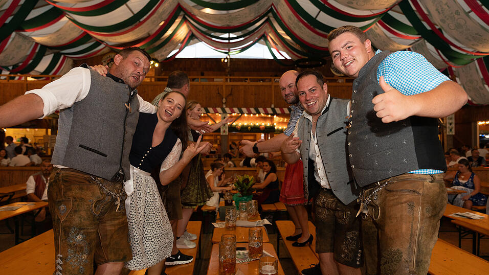 Die Partybilder vom Montag, 21. August 2023, aus dem Festzelt Weckmann.