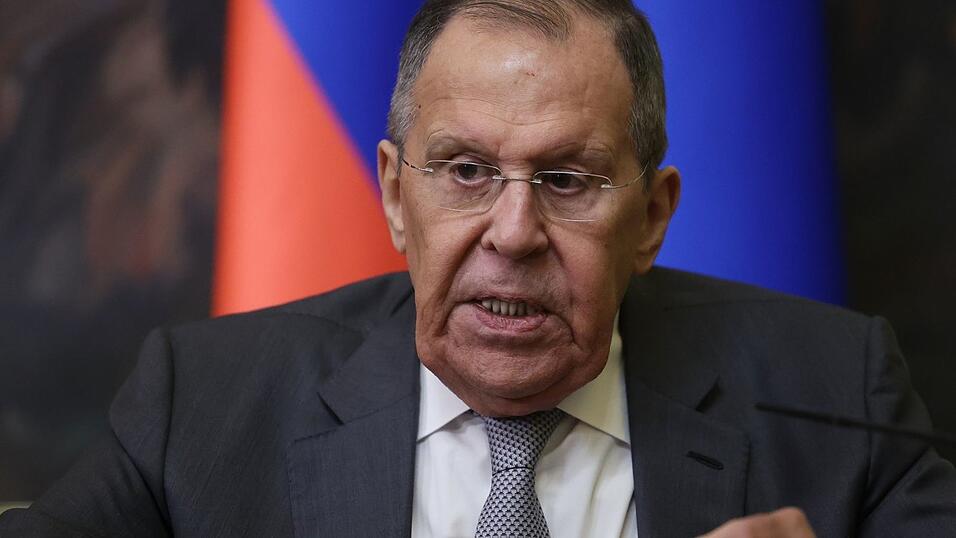 Russlands Außenminister Lawrow ist für harte Worte bekannt. (Archivbild) Russlands Außenminister Lawrow ist für harte Worte bekannt. (Archivbild)