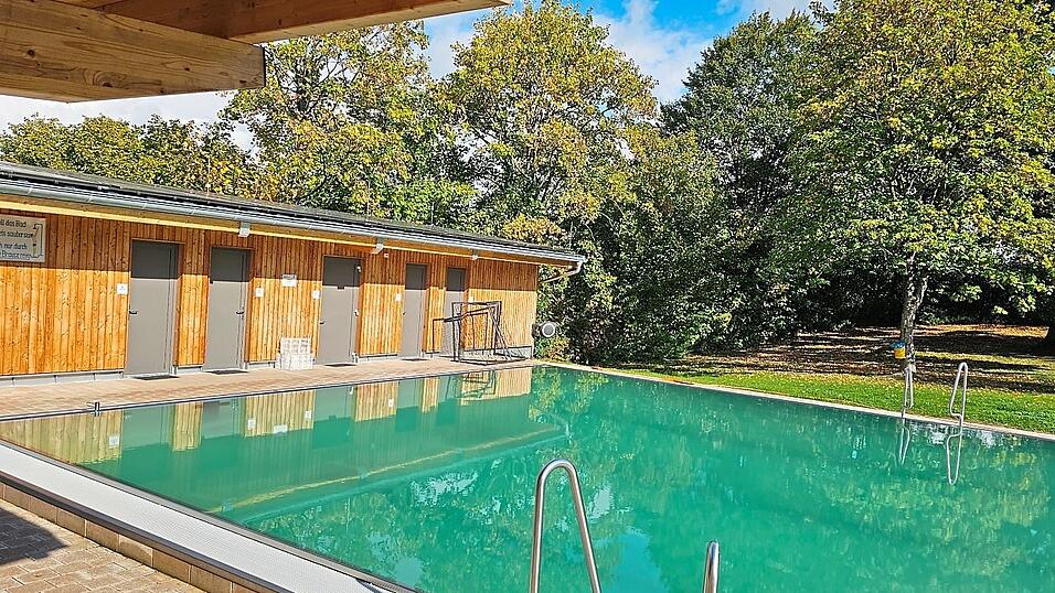 Das Waldbad in Griesbach liegt im Winterschlaf. Das Waldbad in Griesbach liegt im Winterschlaf.
