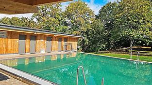 Das Waldbad in Griesbach liegt im Winterschlaf.