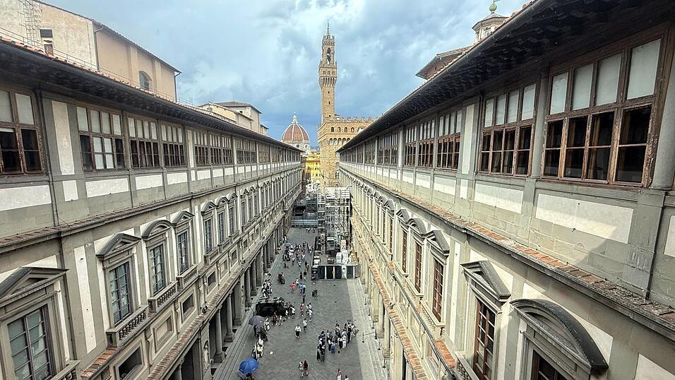 In den Uffizien ist die Sorge vor einem Einbruch wie im Louvre jetzt gro&szlig;. (Archivbild)