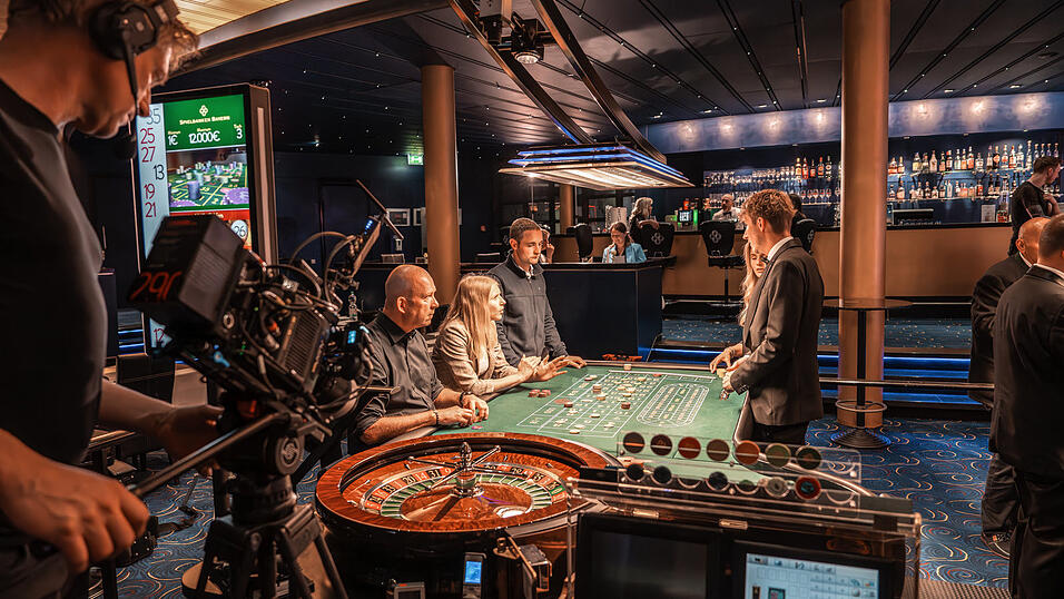 Filmdreh in der Spielbank Bad Kötzting Filmdreh in der Spielbank Bad Kötzting