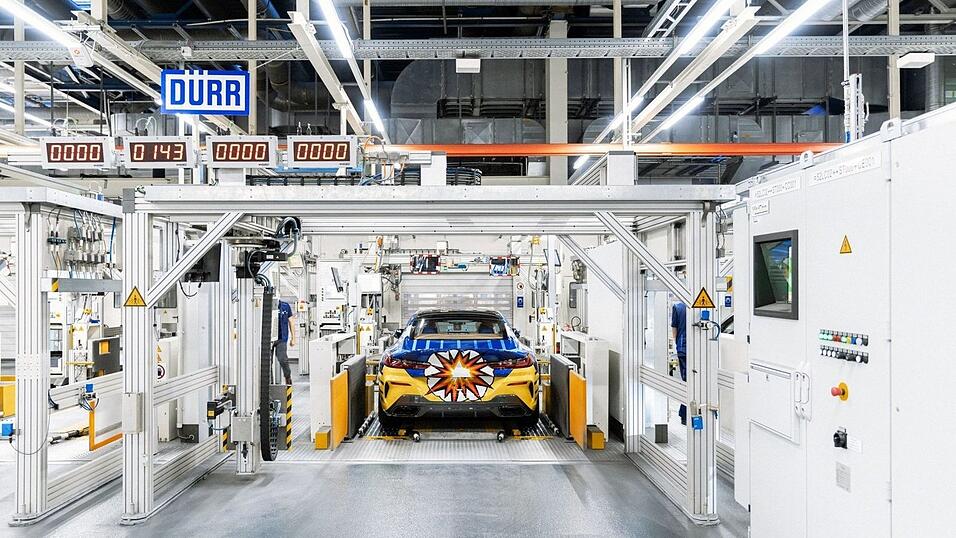 So soll das BMW-Modell 'The 8X Jeff Koons' aussehen, der in Dingolfing ab März entsteht.