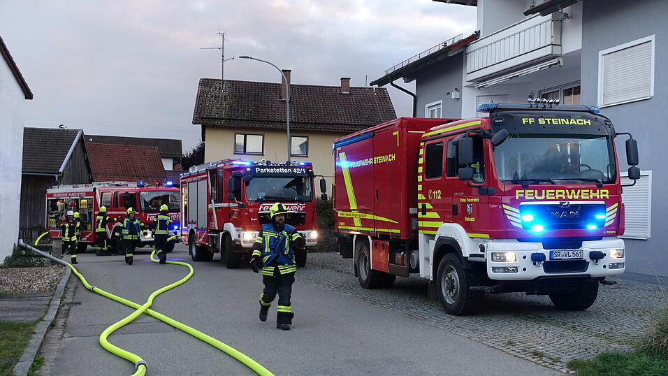 Mehrere Feuerwehren waren im Einsatz.