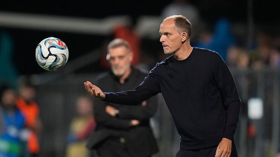 Sah eine überragende englische Mannschaft: Trainer Thomas Tuchel. Sah eine überragende englische Mannschaft: Trainer Thomas Tuchel.