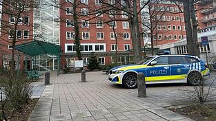 Nach der Schussabgabe war die Notaufnahme des Krankenhauses zun&auml;chst geschlossen.