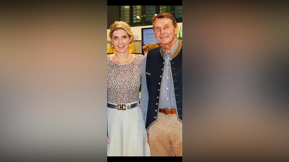 Alois Bierl mit Tochter Anabelle Dräxlmeier. Alois Bierl mit Tochter Anabelle Dräxlmeier.
