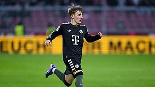 Lennart Karl in Aktion beim Bayern-Testspiel in Salzburg.