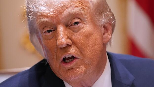Trump spricht &uuml;ber den aktuellen Stand der Verhandlungen zum Iran-Krieg.