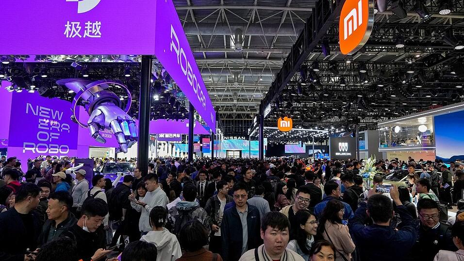 Die Auto China - hier ein Bild aus 2024 - ist Chinas gr&ouml;&szlig;te Automesse. (Archivbild)