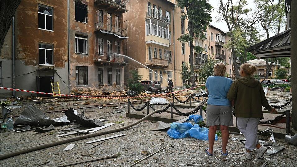 Immer wieder gibt es russische Luftangriffe auf Odessa. (Archivbild)