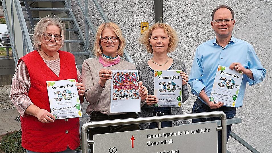 Silke Bols (v. l.), Monika Brader, Anita Sporrer und Martin Hohenberger