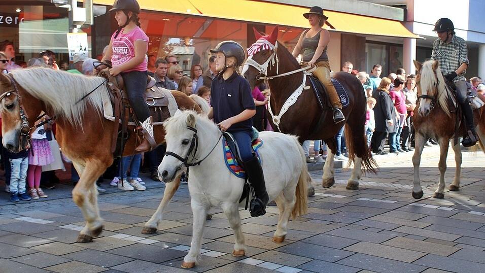 Viele Besucher verfolgten am Sonntag den Umzug auf dem Vilsbiburger Stadtplatz. Viele Besucher verfolgten am Sonntag den Umzug auf dem Vilsbiburger Stadtplatz.