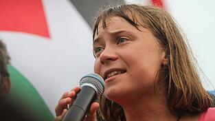 Erneut ist Greta Thunberg an Bord eines der Schiffe der Flotte. (Archivbild)
