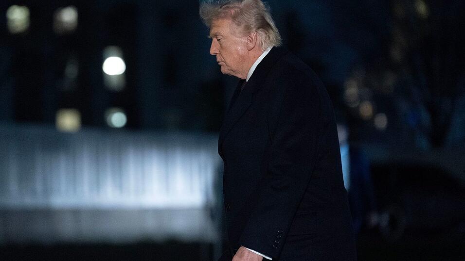 Fliegt er nach China oder nicht? US-Präsident Donald Trump. Fliegt er nach China oder nicht? US-Präsident Donald Trump.