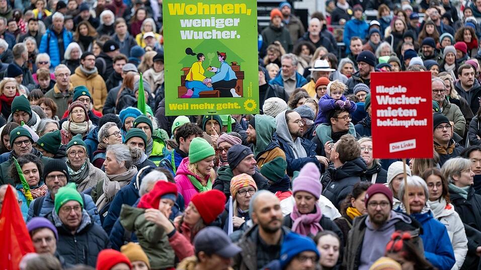 Menschen in M&uuml;nchen sind besonders von hohen Mieten und fehlenden Wohnungen betroffen.