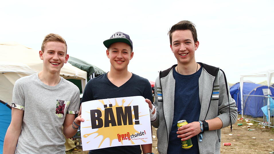 Die Besucher des Pfingst-Open-Airs waren drei Tage lang in Feierlaune. (Foto: David Voltz) Die Besucher des Pfingst-Open-Airs waren drei Tage lang in Feierlaune. (Foto: David Voltz)