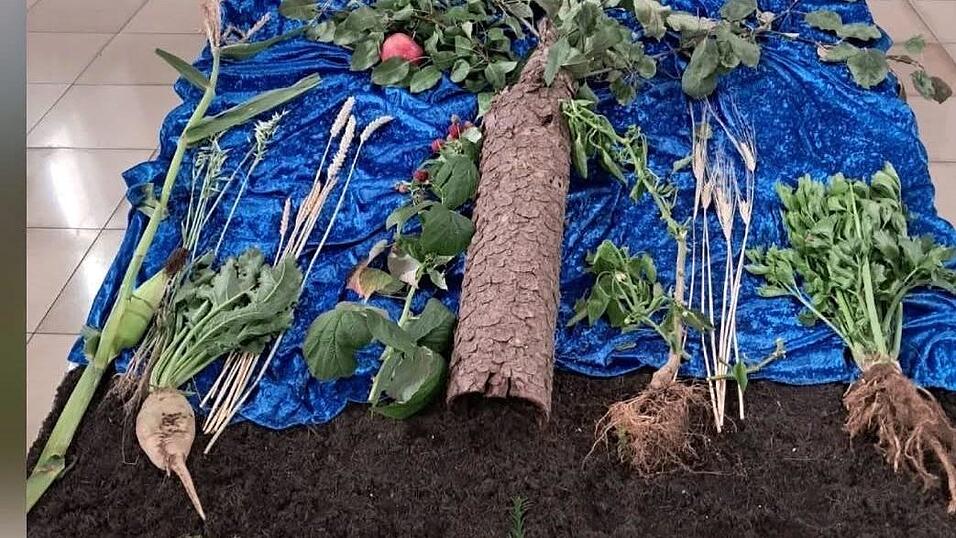 Der geplünderte Erntedankaltar