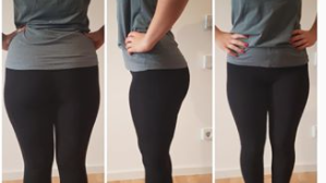 19. Januar 2019: Jasmins Figur von hinten, von vorne und von der Seite.