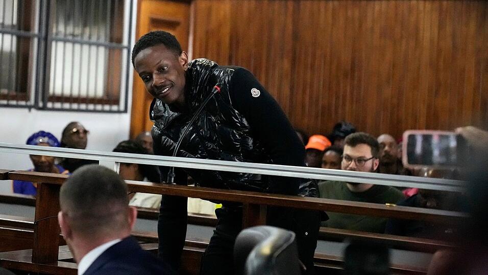 Bellarmine Mugabe vor dem Amtsgericht Alexandra in Johannesburg. Bellarmine Mugabe vor dem Amtsgericht Alexandra in Johannesburg.