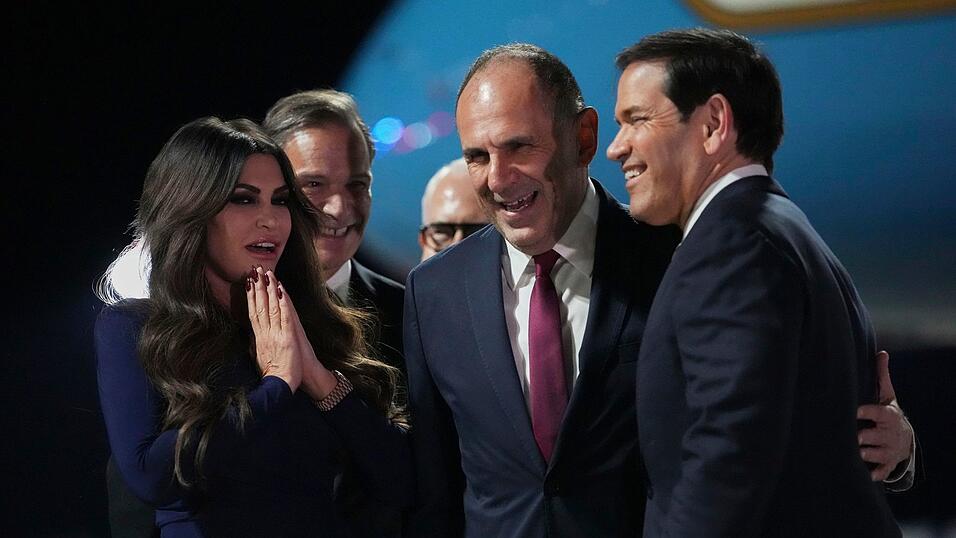 US-Botschafterin Guilfoyle traf Au&szlig;enminister Rubio gerade erst in Athen. (Archivbild)