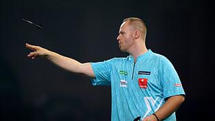 Chancenlos gegen Luke Woodhouse: Max Hopp.