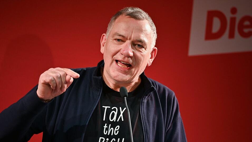 Jan van Aken hat seinen R&uuml;ckzug vom Parteivorsitz angek&uuml;ndigt. (Archivbild)