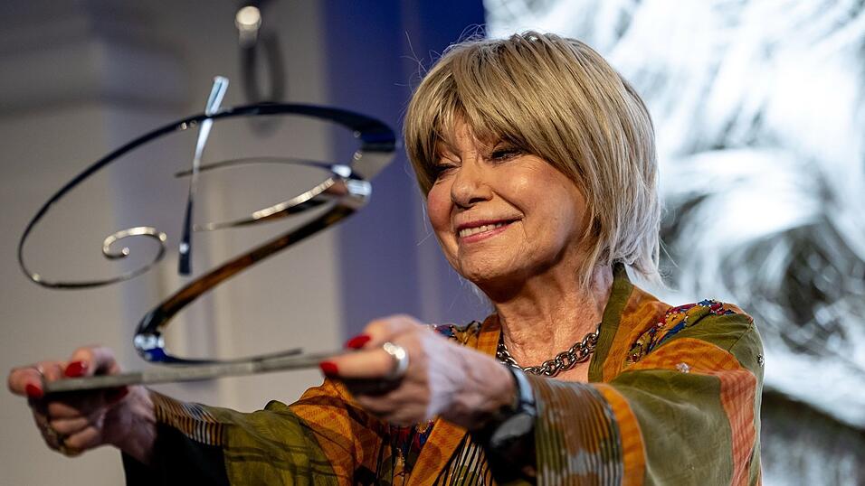 Judy Winter, Schauspielerin, reagiert auf den Götz-George-Preis 2025. Judy Winter, Schauspielerin, reagiert auf den Götz-George-Preis 2025.