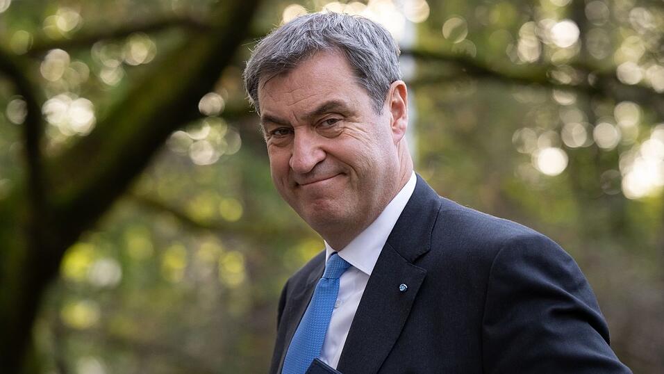 Markus Söder (CSU), Ministerpräsident von Bayern. Markus Söder (CSU), Ministerpräsident von Bayern.