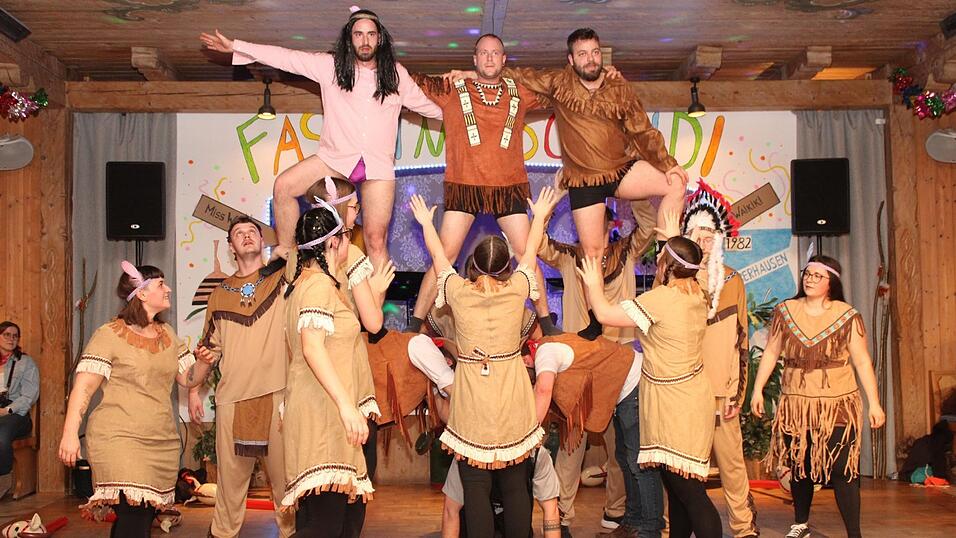 Die Tanzbodentrampler setzten das Motto t&auml;nzerisch um.