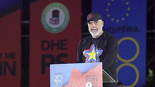 Albaniens Ministerpräsident Edi Rama hatte den EU-Beitritt in den Mittelpunkt seiner Wahlkampagne gestellt. Albaniens Ministerpräsident Edi Rama hatte den EU-Beitritt in den Mittelpunkt seiner Wahlkampagne gestellt.