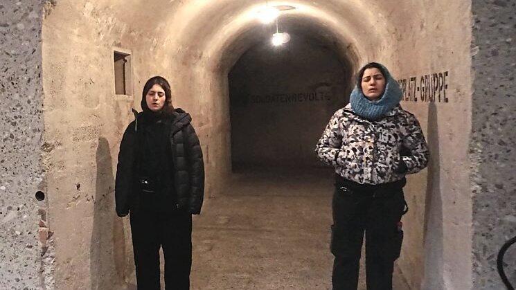 Die S&auml;ngerinnen der Trondheim Voices waren im document verteilt.