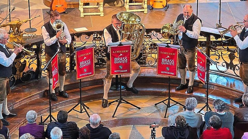 Zeitlose Brassmusik von Loryhof Brass aus Wippenham.
