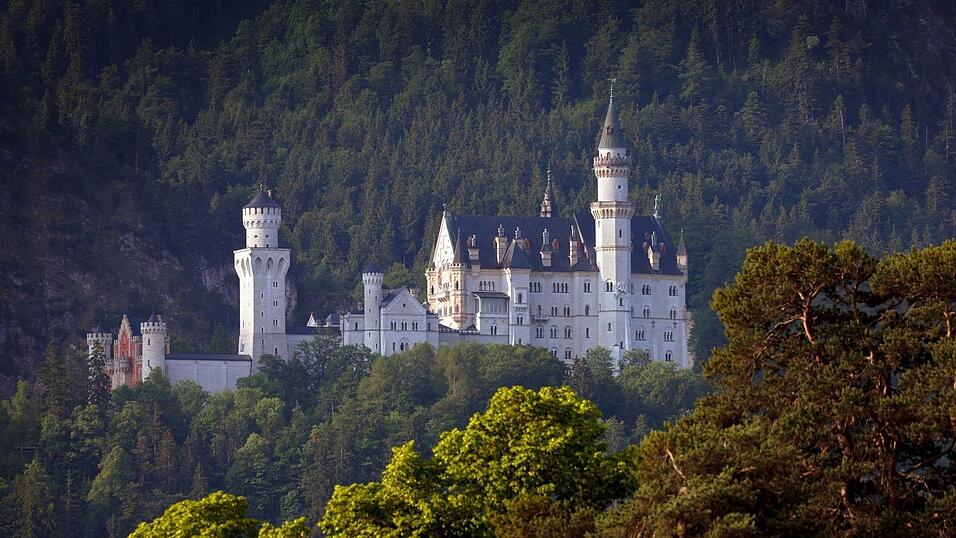 Fast 1,1 Millionen Menschen haben Schloss Neuschwanstein 2025 besucht. (Archivbild)
