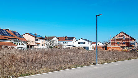 Auf dem Baugebiet &bdquo;Obere Felder II&ldquo; sind derzeit mehrere Bauvorhaben in Planung.