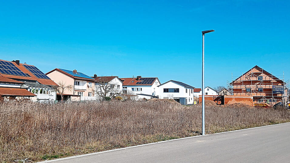Auf dem Baugebiet &bdquo;Obere Felder II&ldquo; sind derzeit mehrere Bauvorhaben in Planung.