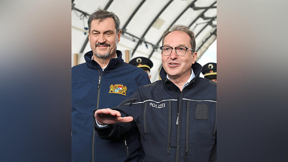 Markus Söder (l.) und sein Berlin-Statthalter Alexander Dobrindt präsentieren sich gerne als die „Law-and-Order-Männer“ der CSU. Markus Söder (l.) und sein Berlin-Statthalter Alexander Dobrindt präsentieren sich gerne als die „Law-and-Order-Männer“ der CSU.