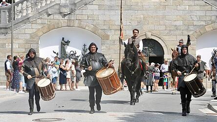 Eindrücke vom Drachenstich-Festzug 2025.
