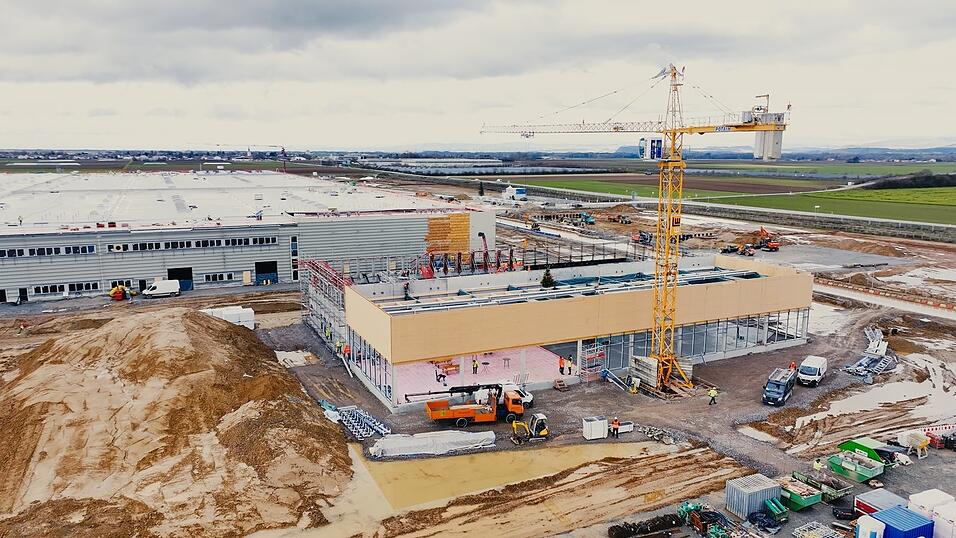 Mitte Dezember fand das Richtfest statt.&nbsp;