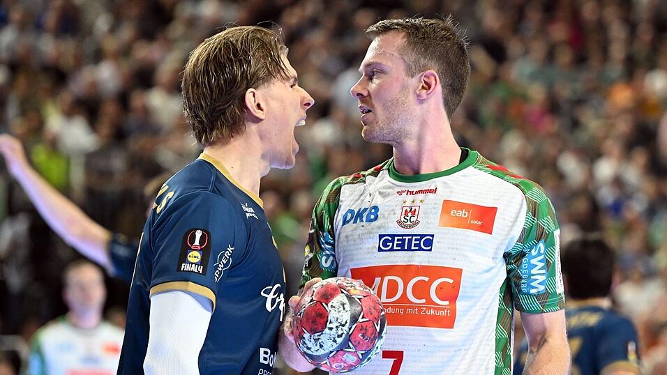 Duell auf Augenhöhe zwischen dem SC Magdeburg und dem Bergischen HC. Duell auf Augenhöhe zwischen dem SC Magdeburg und dem Bergischen HC.