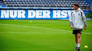 Hat weiter das Sagen beim HSV: Trainer Merlin Polzin. Hat weiter das Sagen beim HSV: Trainer Merlin Polzin.