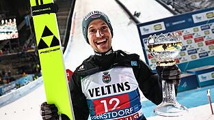 Felix Hoffmann darf doch noch &uuml;ber einen Podestplatz jubeln.