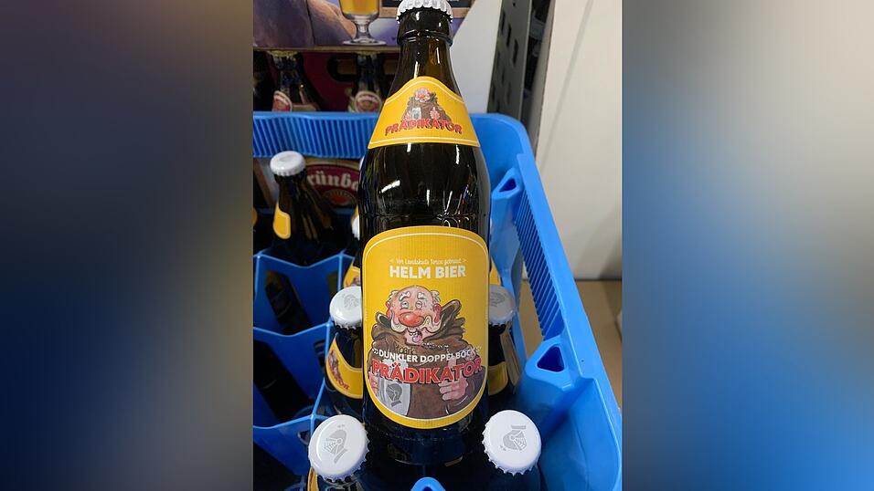 Ein Bild mit Seltenheitswert: Der Brauhaus-Pr&auml;dikator verschwindet vom Markt.