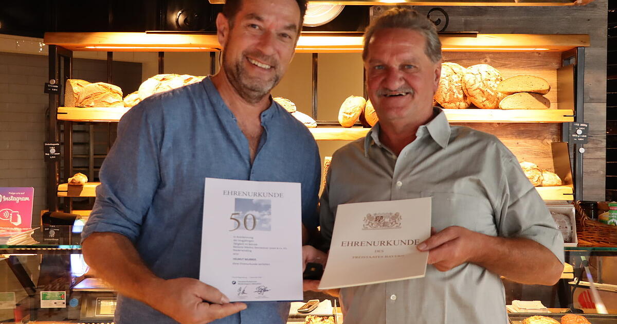 Helmut Murrer war 50 Jahre mit Leidenschaft Bäcker in derselben Bäckerei in Straubing